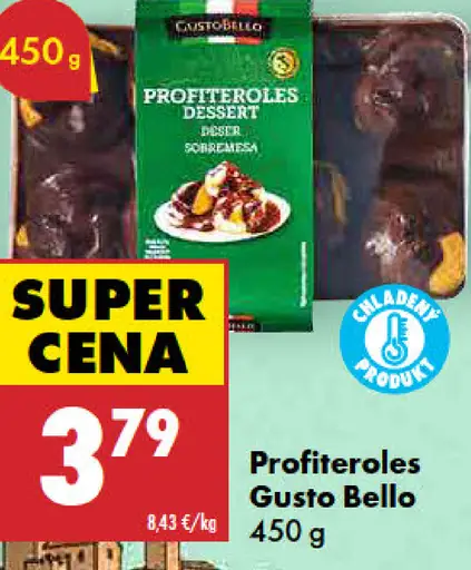 Gusto Bello profiteroles