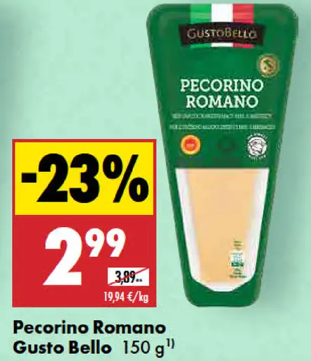Gusto Bello Pecorino Romano
