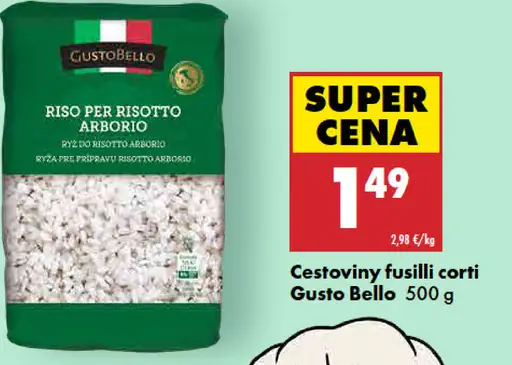 Gusto Bello fusilli corti bucati