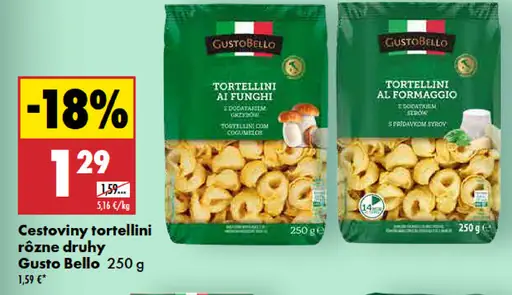 Gusto Bello tortellini ai funghi