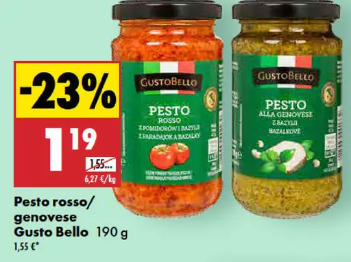 Pesto rosso Gusto Bello