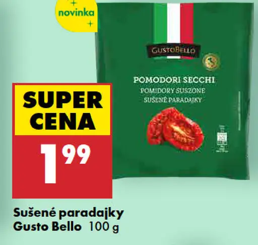 Gusto Bello Paradajky sušené