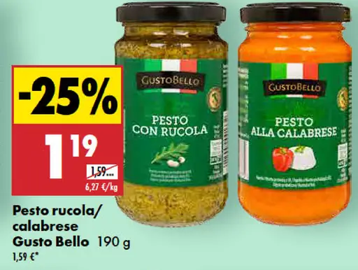 Pesto rucola Gusto Bello