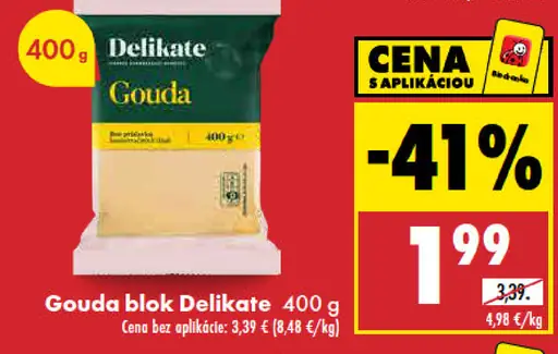 Delikate Gouda blok