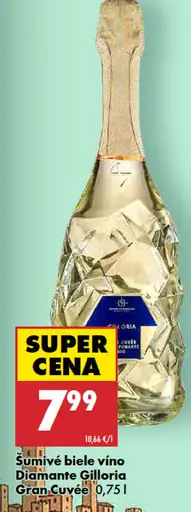Diamante Gilloria Gran Cuvée šumivé biele víno