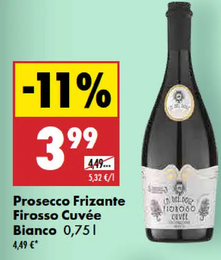Firosso Cuvée Bianco Prosecco Frizzante