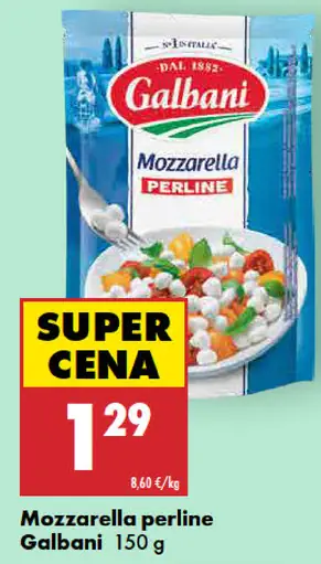 Mozzarella perline Galbani