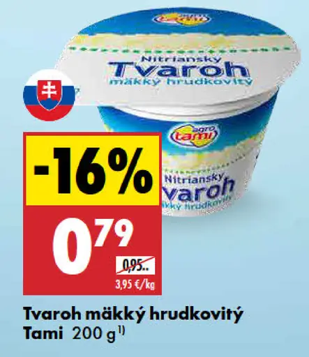 Tami Tvaroh mäkký hrudkovitý