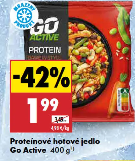 Go Active proteínové hotové jedlo