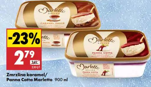 Marletto zmrzlina karamel