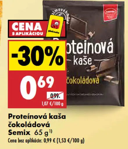 Semix Proteínová kaša čokoládová