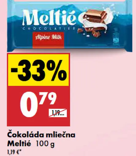 Meltie čokoláda