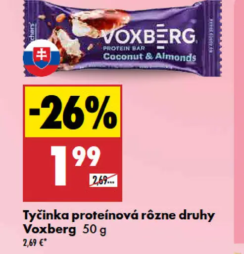 Voxberg proteínová tyčinka