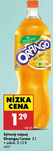 Orango/Lemo sýtený nápoj