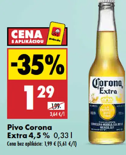 Corona Pivo Extra 4,5 %