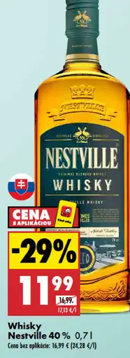 Nestville whisky 40 %