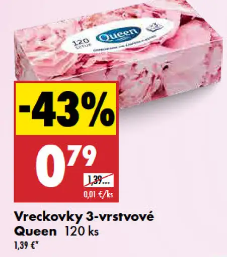 Queen Vreckovky 3-vrstvové