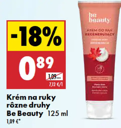 Krém na ruky Be Beauty – rôzne druhy
