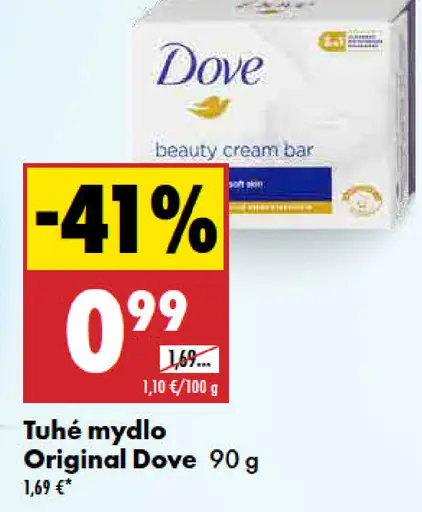 Tuhé mydlo Original Dove