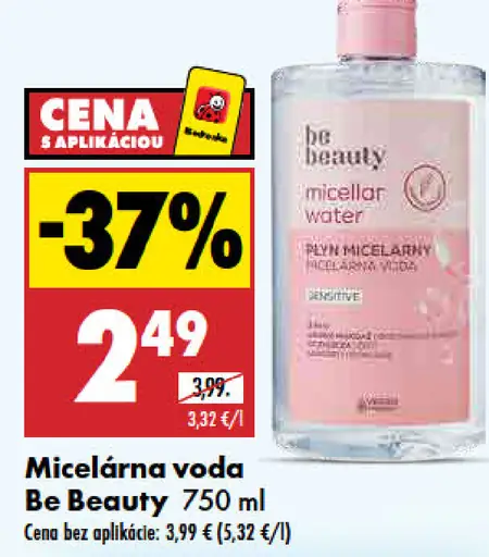 Micelárna voda Be Beauty
