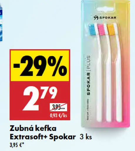 Zubná kefka Extrasoft+ Spokar