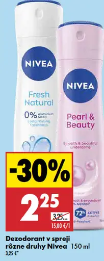 Dezodorant v spreji Nivea