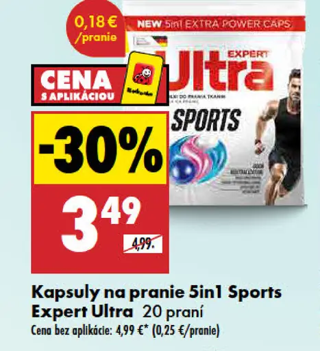 Expert Ultra Kapsuly na pranie 5in1 Sports
