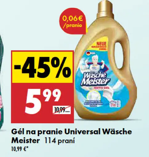 Wäsche Meister Universal gél na pranie