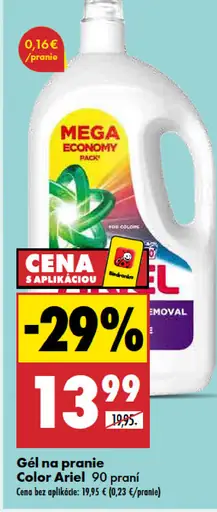 Ariel gél na pranie Color 86 praní