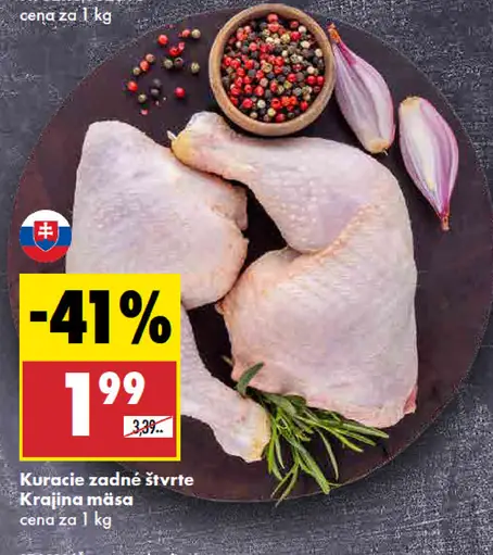 Kuracie zadné štvrte