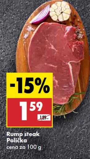 Rump steak Polička