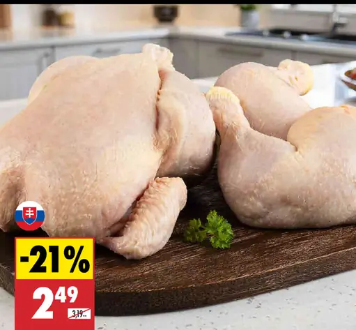 Kurča a 2 štvrté zadné
