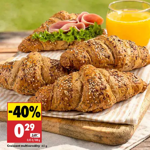 Croissant mult cereálny