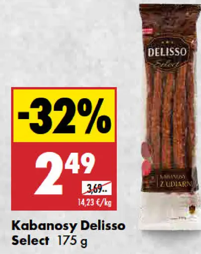 Kabanosy Delisso Select
