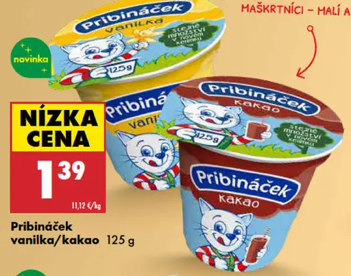 Pribináček Vanilka