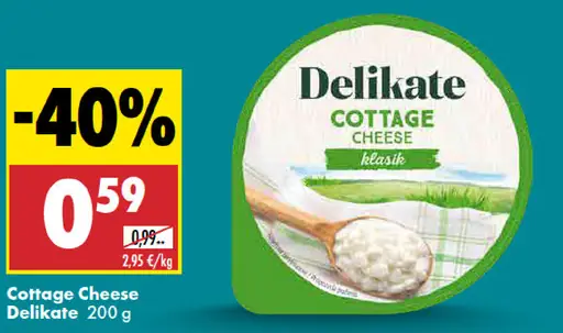 Delikate Cottage Cheese klasik