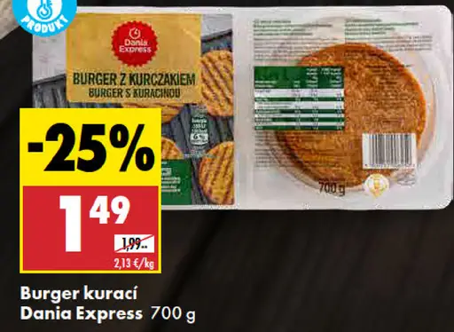 Dania Express kurací hamburger