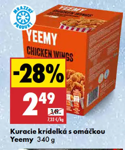 Kuracie krídelká s omáčkou