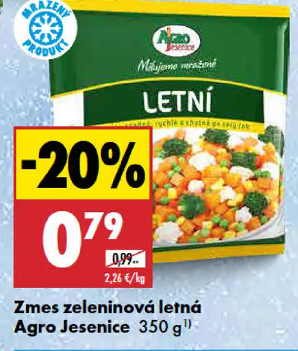 Zmes zeleninová letná