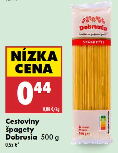 Dobrusia Cestoviny špagety