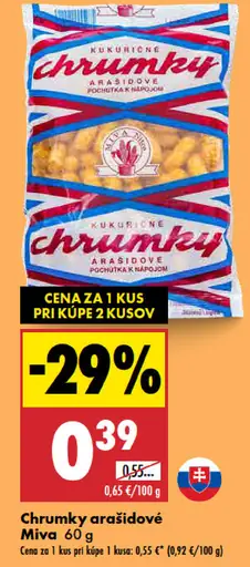Chrumky arašidové