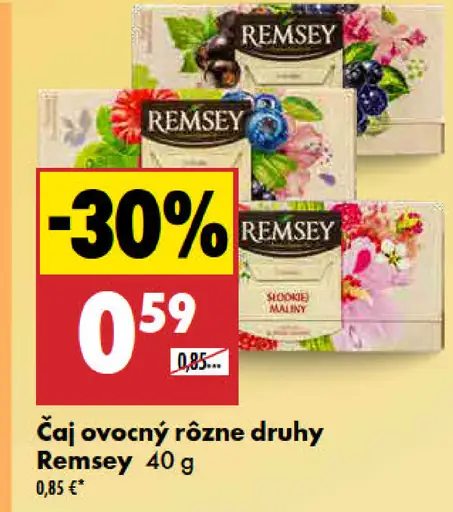 Remsey Čaj ovocný