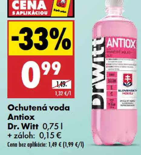 Dr. Witt Antiox ochutená voda