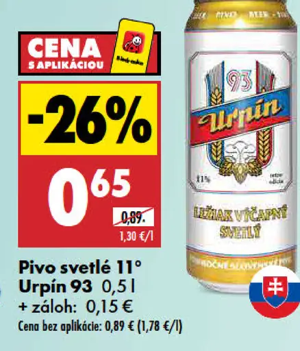 Urpín 93 11 plechovka