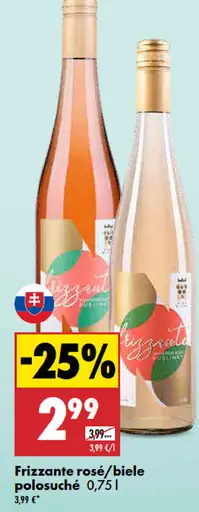 Frizzante rosé polosuché