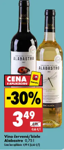 Vino červené Alabastro