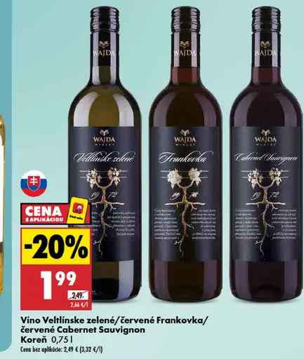 Veltlínske zelené Waida