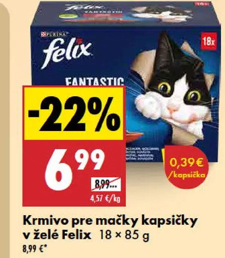 Felix kapsičky pre mačky
