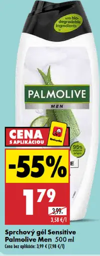 Sprchový gél Sensitive Palmolive Men