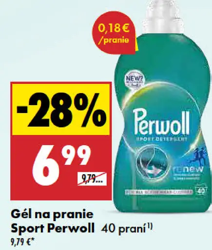 Gél na pranie Sport Perwoll